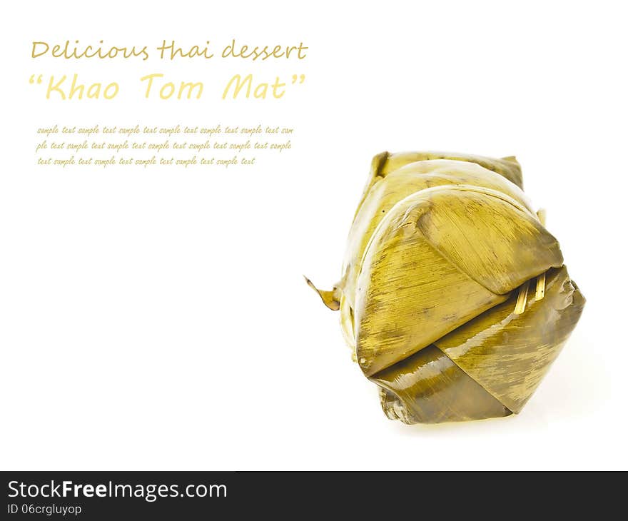 Khao Tom Mat dessert