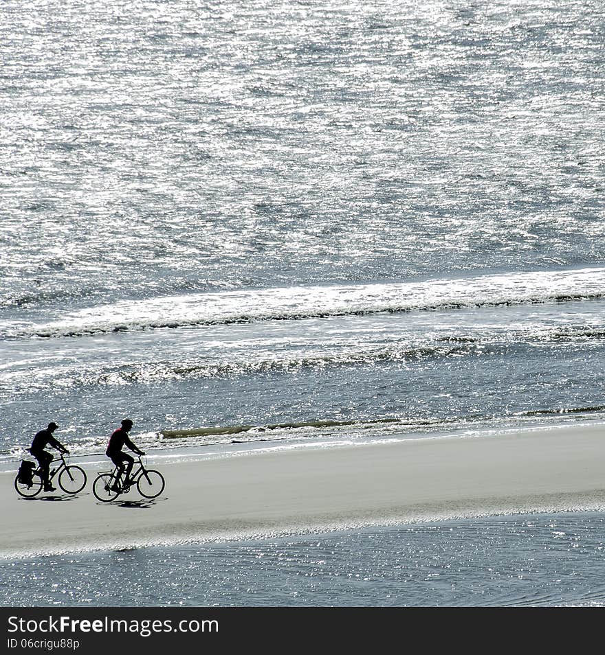 Beach cycling