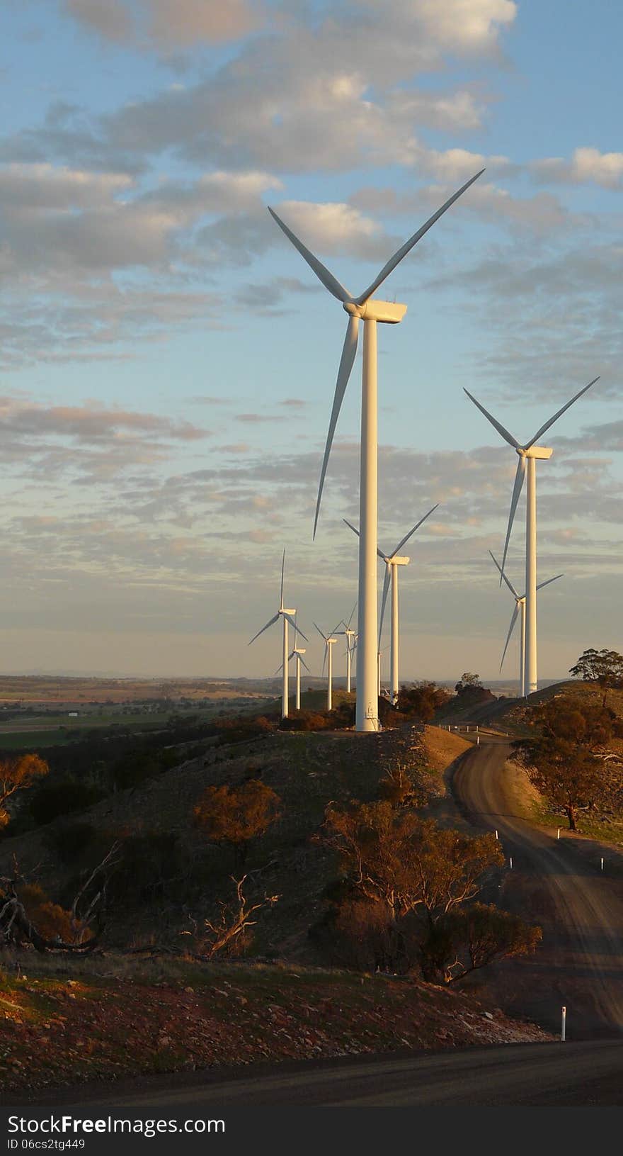 Wind farm in south australia