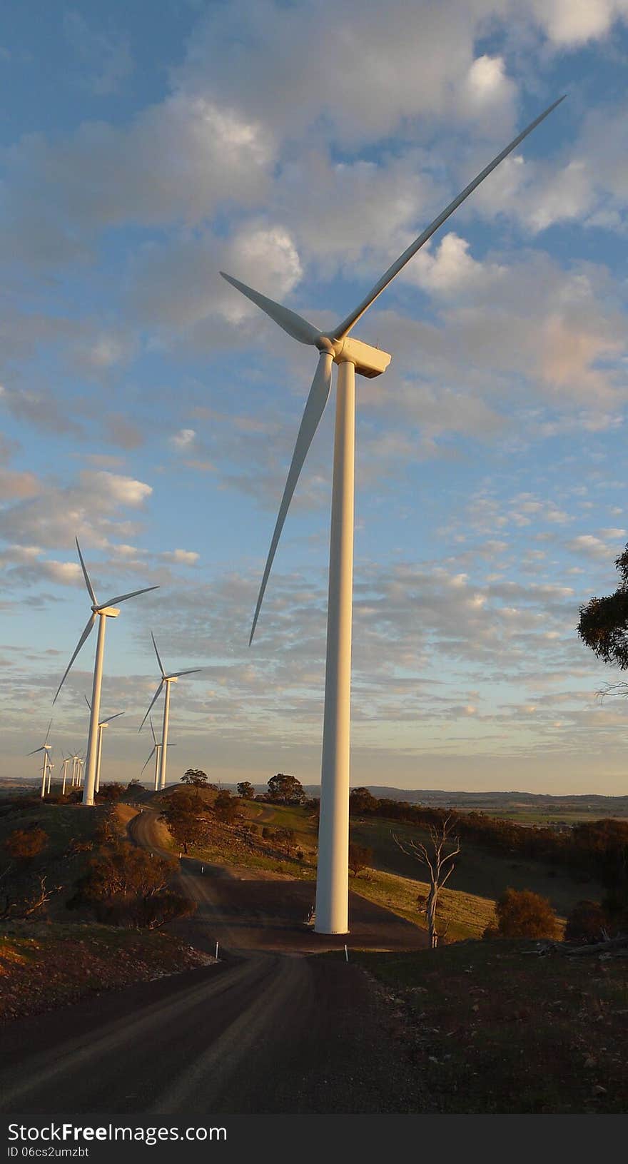 Wind farm in south australia