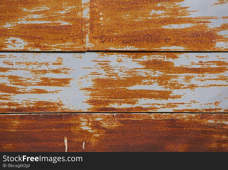 Rust background.