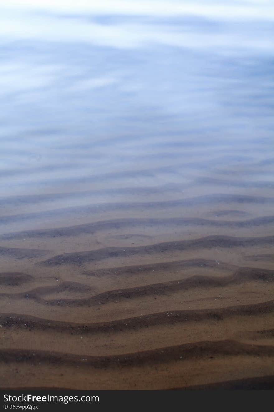 Beautiful, Underwater Shore.