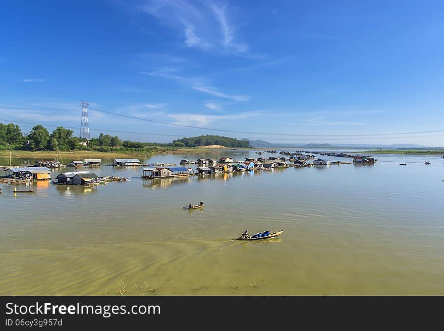 Floating village