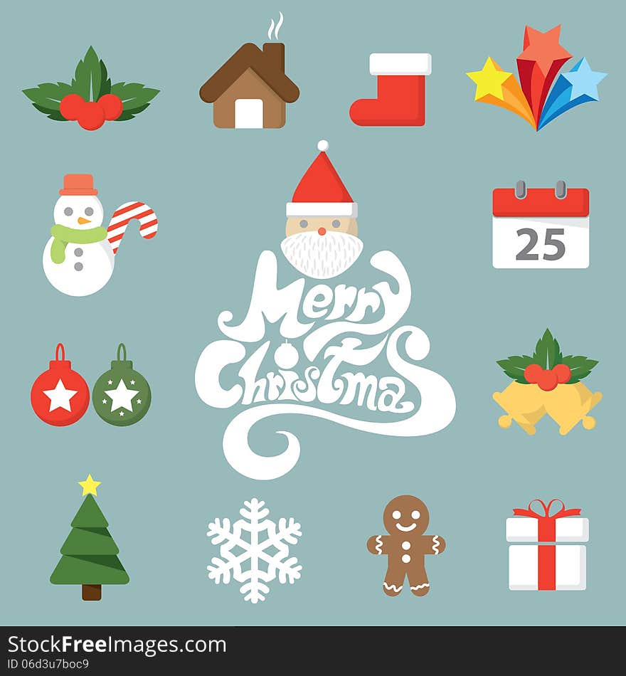 Christmas symbol icon