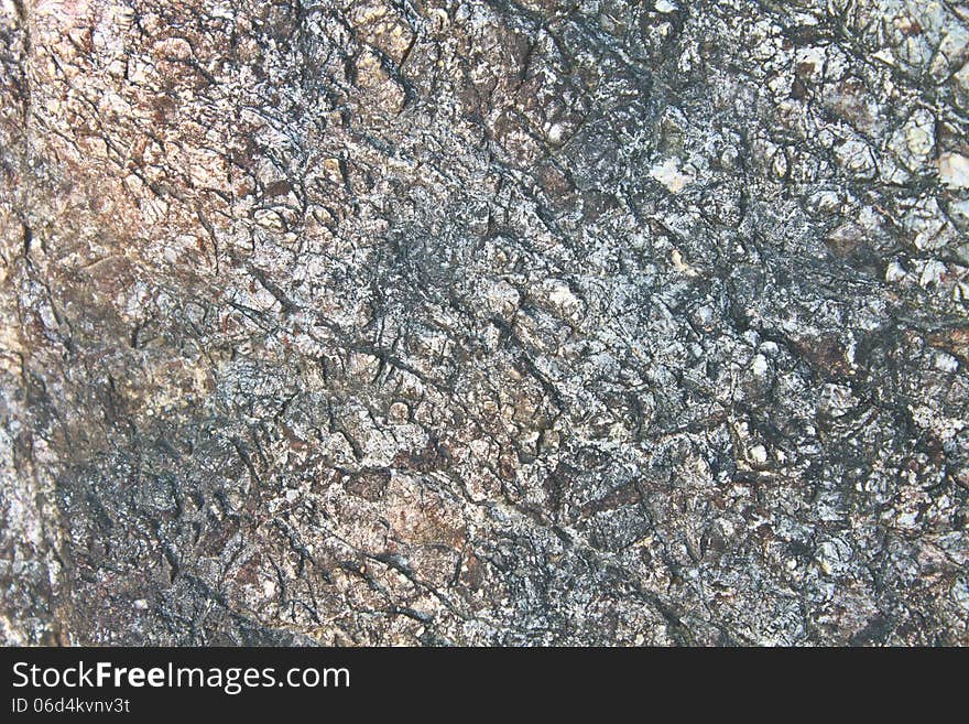 Close up textured limestone ground abstract background