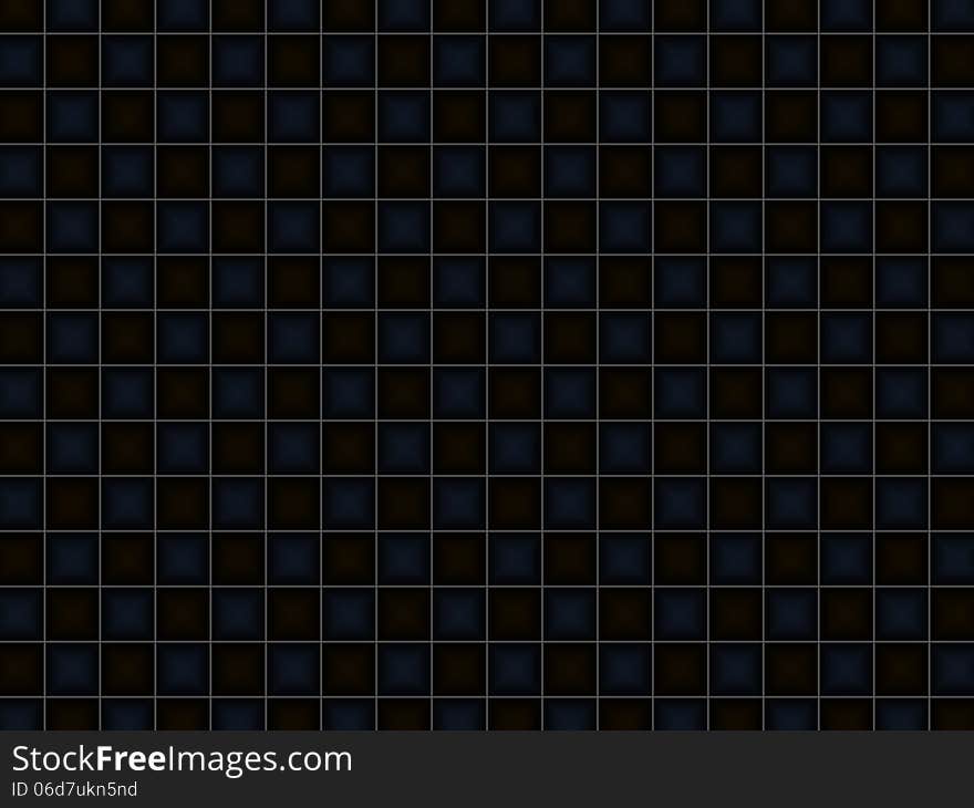 Abstract black squared background