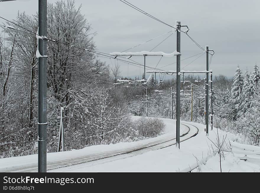 Electricity grid of train