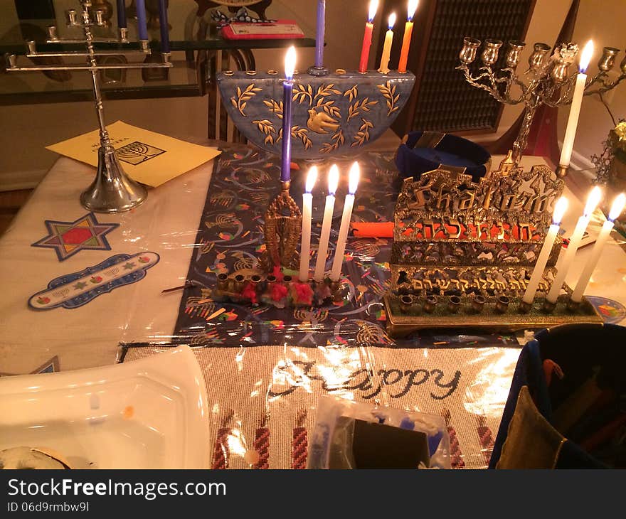 Hanukkah Candles