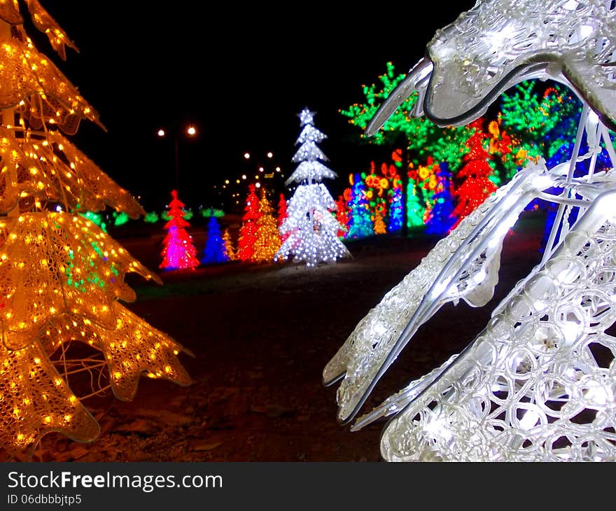 LED Christmas Trees