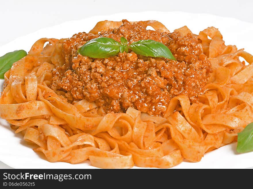 Tagliatelle Bolognese