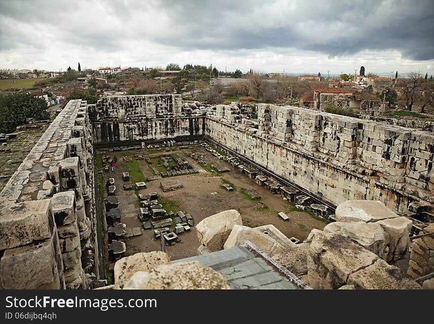 Apollo temple in Turkey