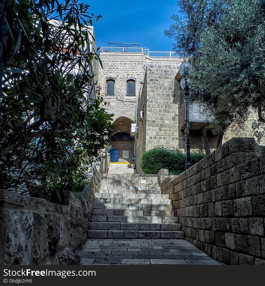 Old house,  Jaffa, Israel