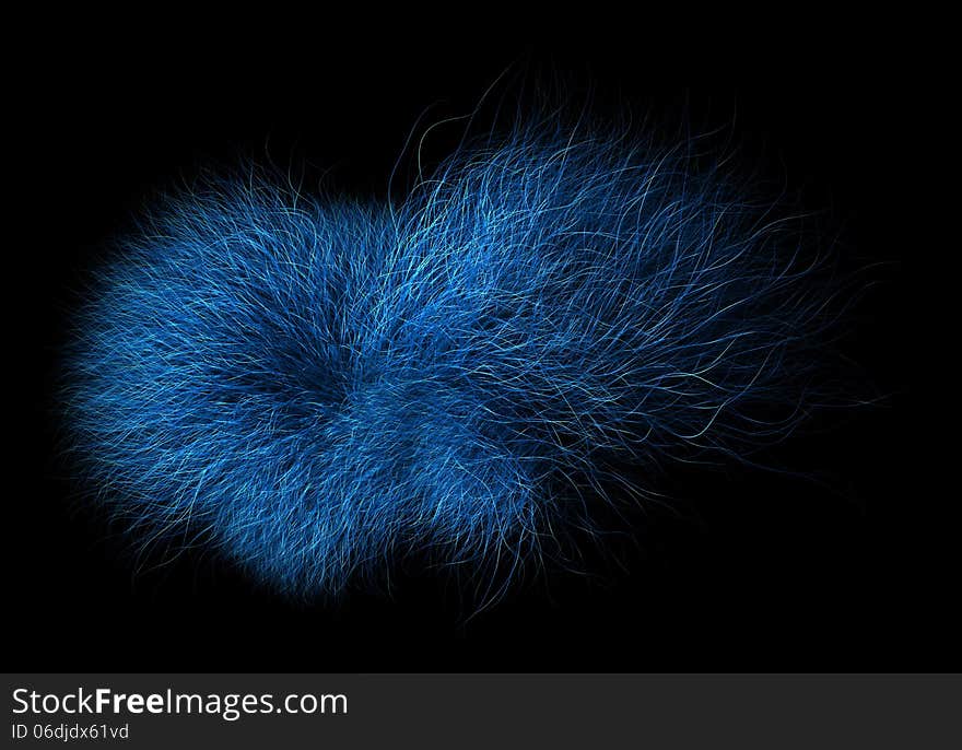 Computer Generated Abstract Fur