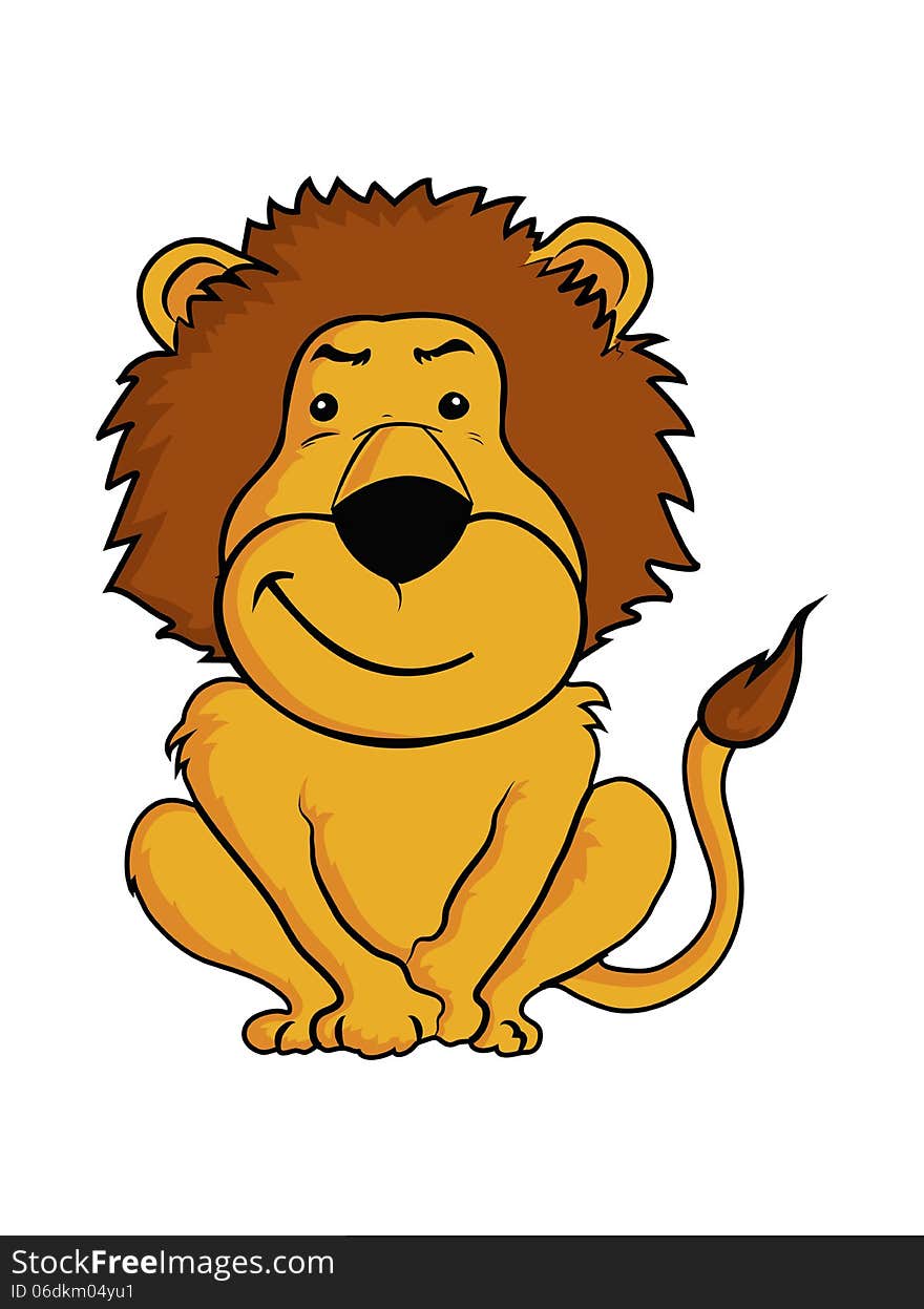 Lion cartoon