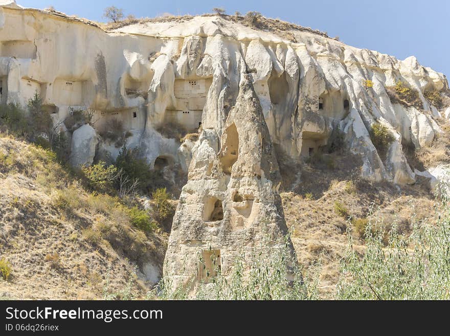 Fairy chimney houses