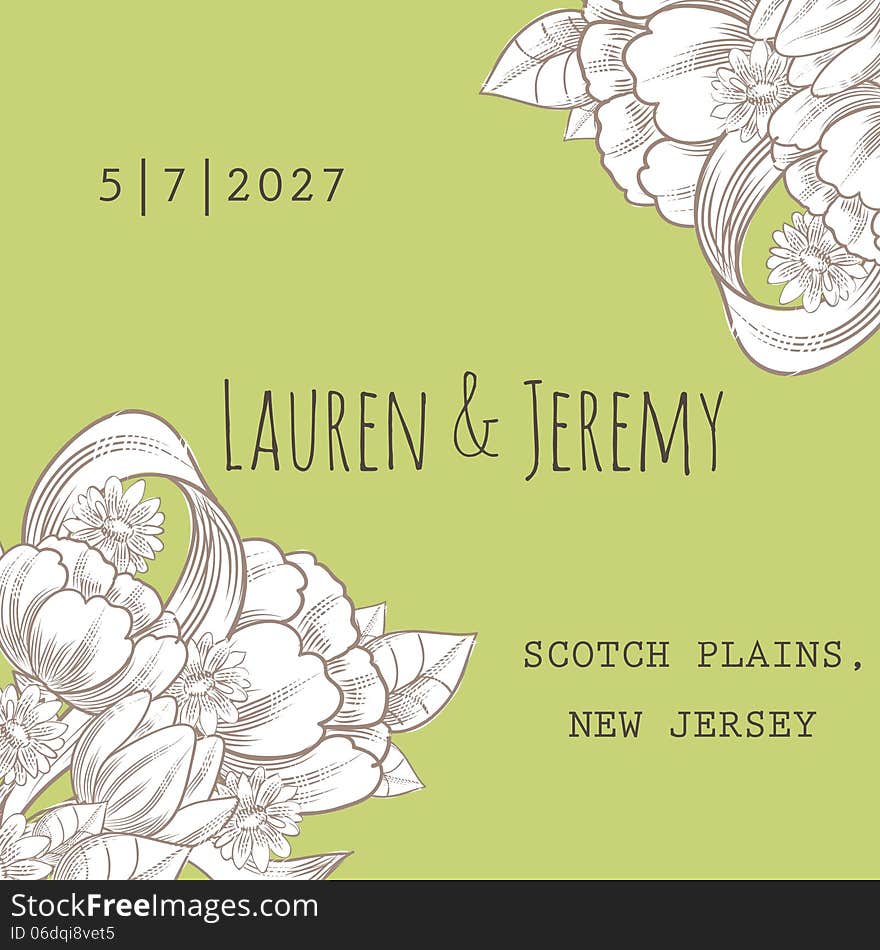 Wedding card