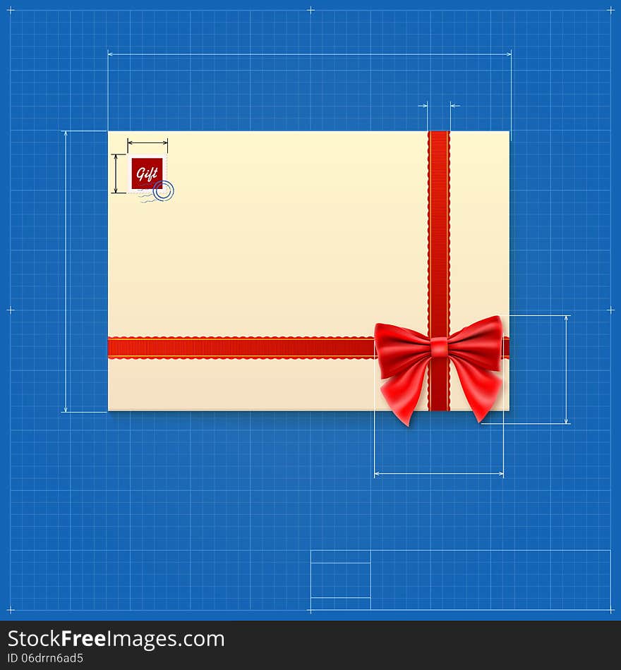 Mail envelope symbol like blueprint drawing. Vector picture about internet, communication services, information technology, email, telecommunication. Mail envelope symbol like blueprint drawing. Vector picture about internet, communication services, information technology, email, telecommunication