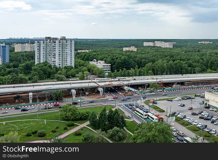 Overpass construction