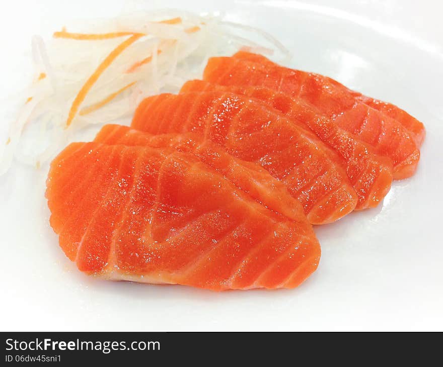 Salmon Sashimi