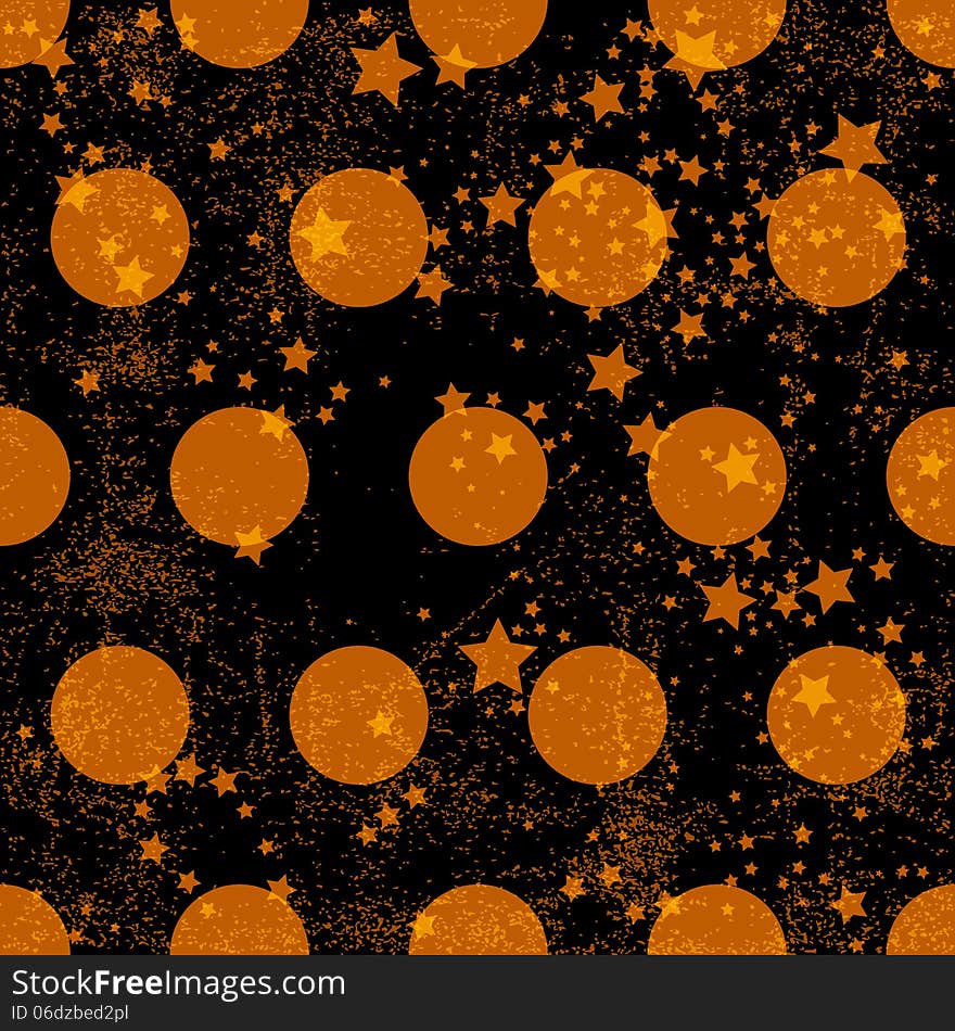 Seamless Grungy Dark Pattern