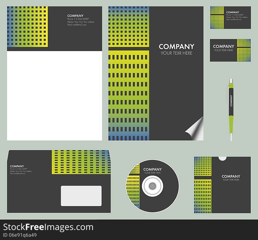 Corporate identity kit