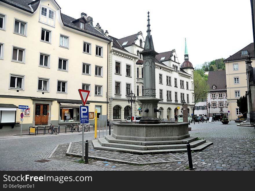 Townscape Of Feldkirch