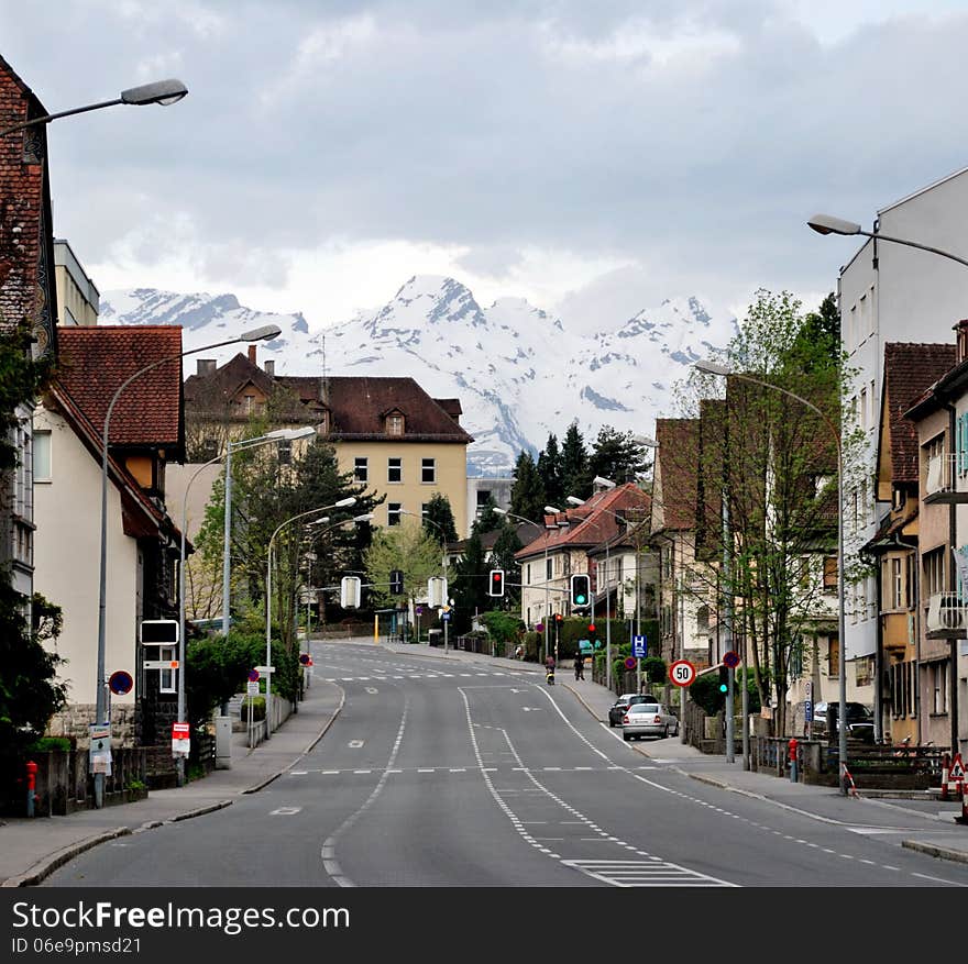 Townscape of Feldkirch