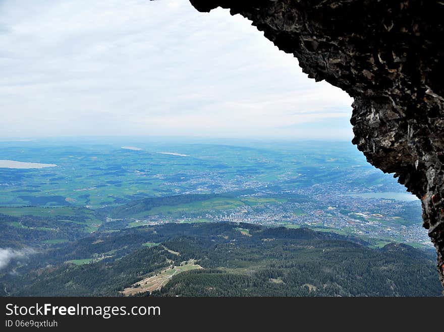 Switzerland Alps, View From Top Pilatus