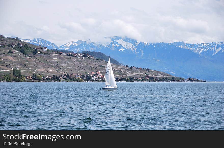 Lake Geneva, Switzerland.