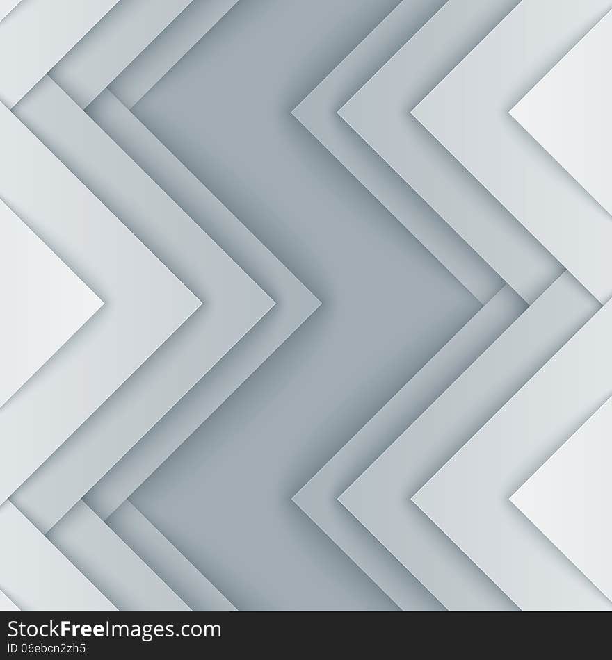 Abstract gray and white triangle shapes background