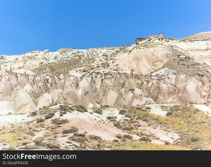 Rocks in Cappadocia