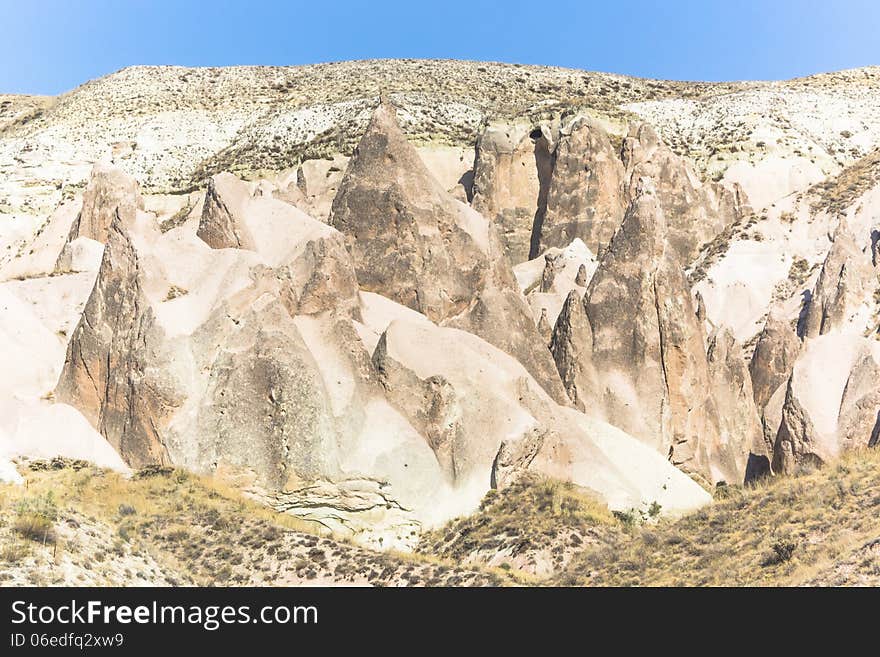 Rocks in Cappadocia