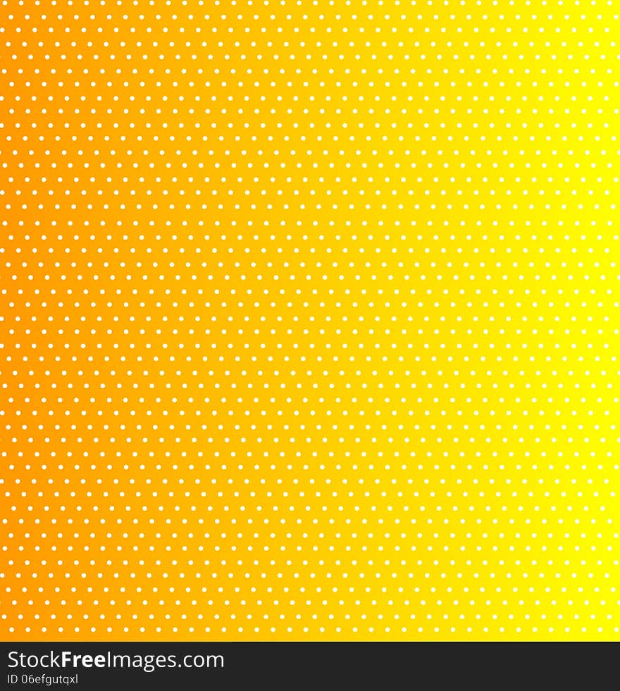 Yellow dot texture that can be used a background.