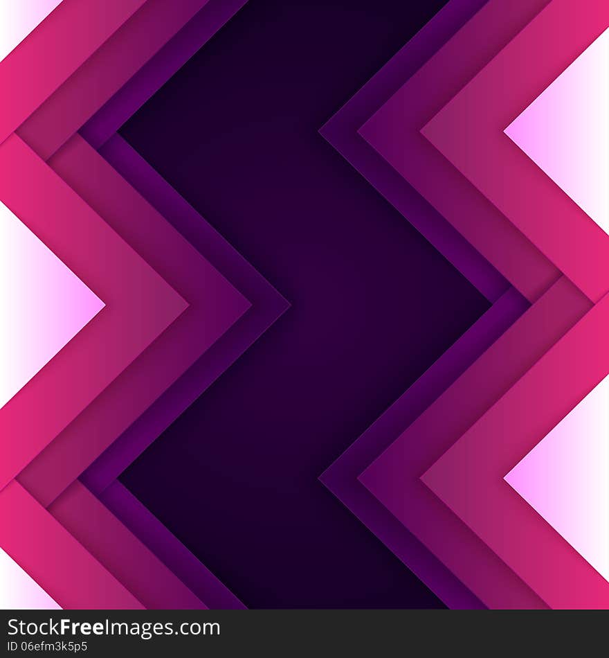 Abstract Purple Triangle Shapes Background