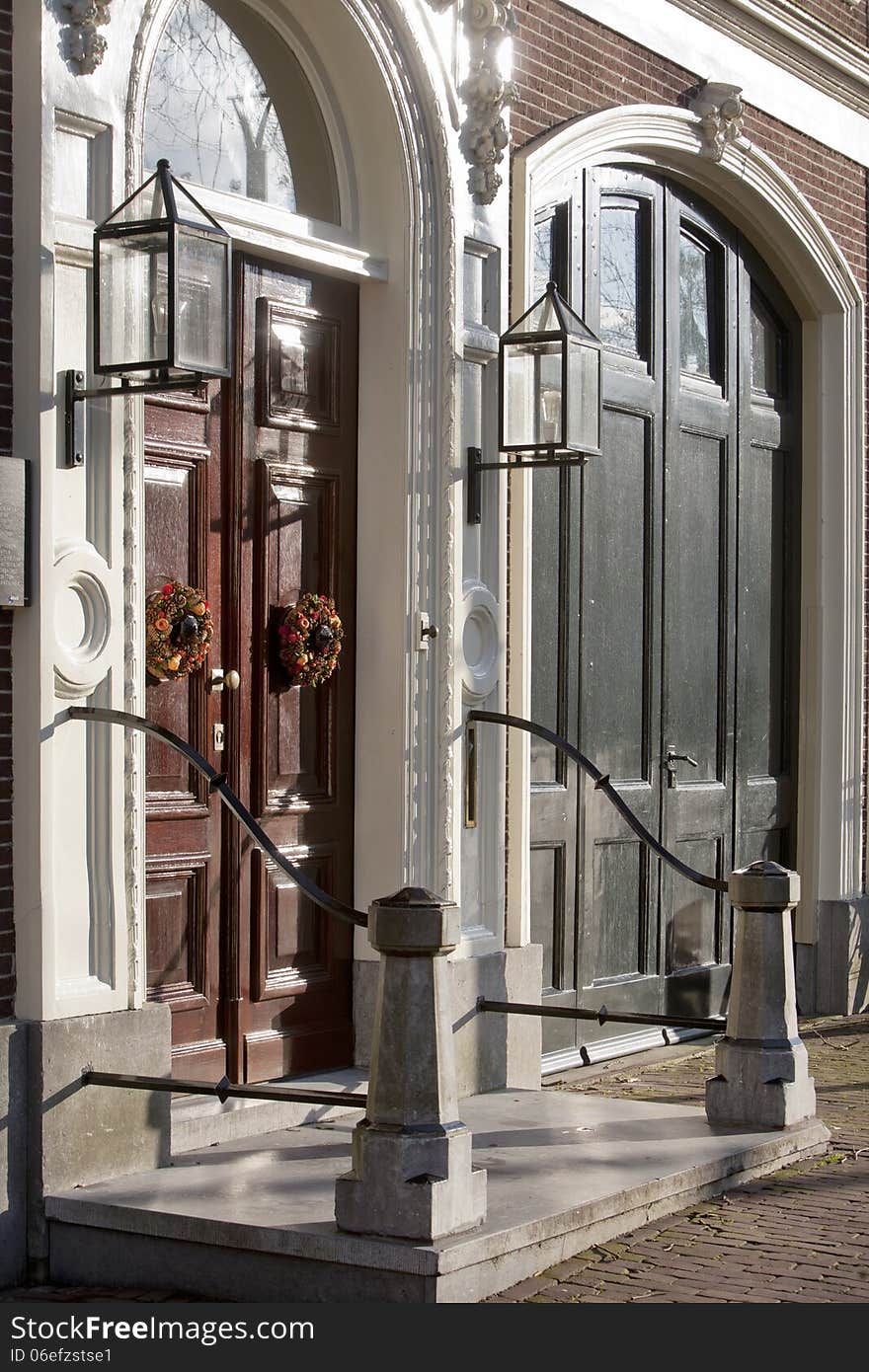 Front Door And Garage