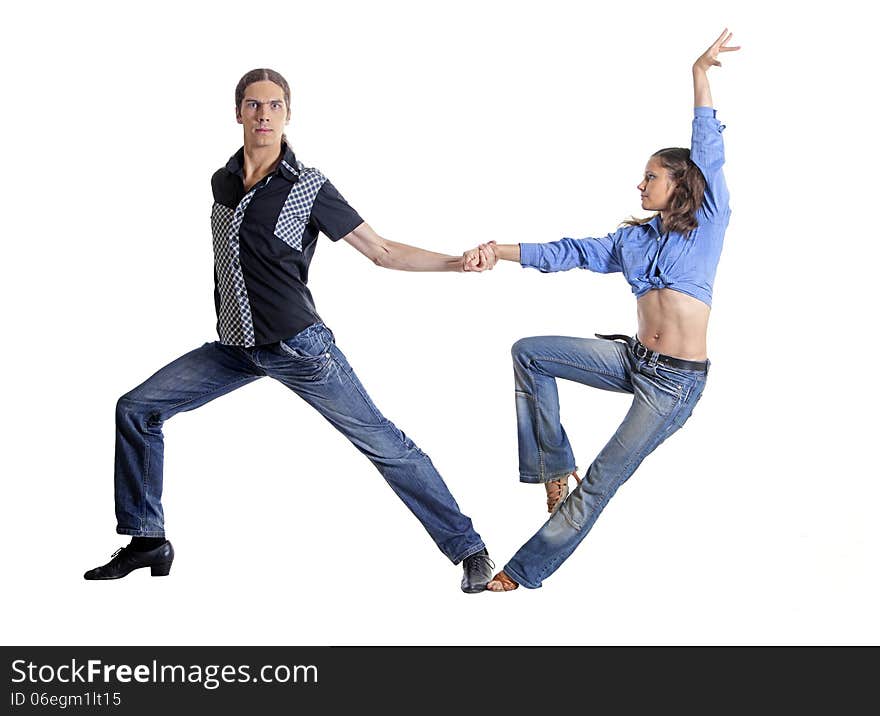 Dancing couple