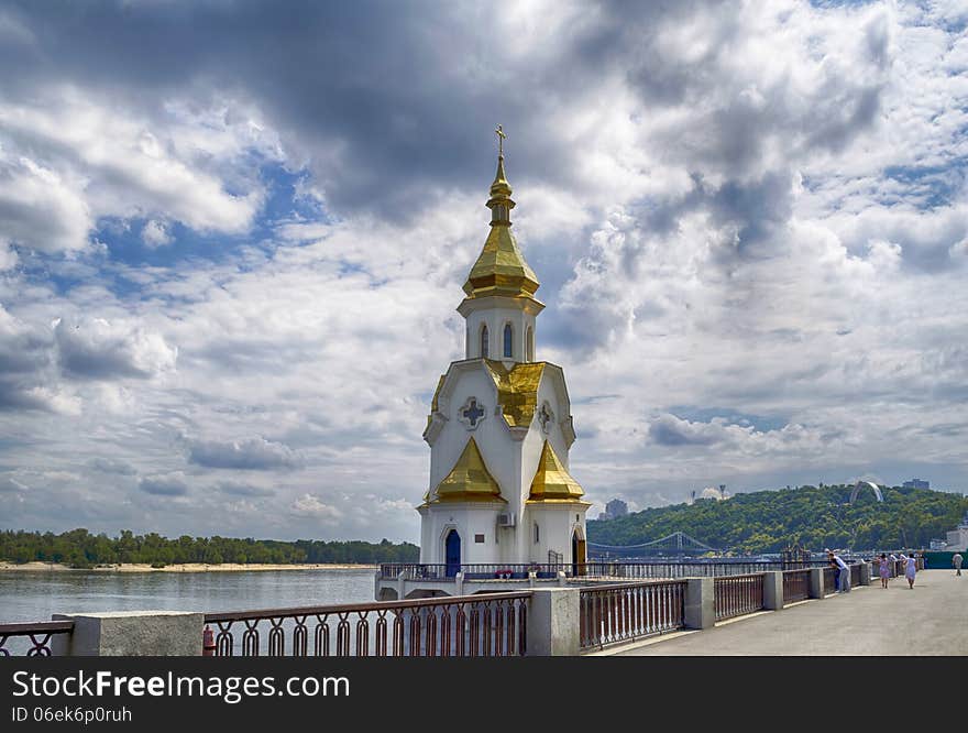 St. Nicholas's Church, Kiev Ukraine. St. Nicholas's Church, Kiev Ukraine