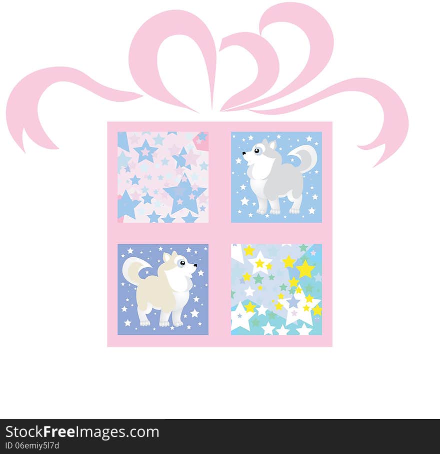 Gift box for small children