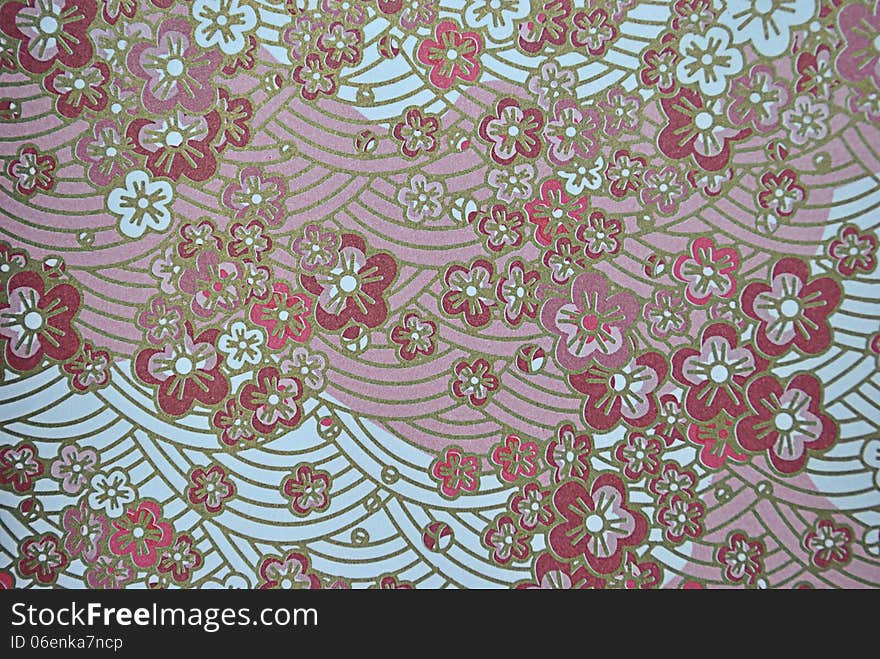 Retro seamless maroon and burgundy flower motive scrapbook paper background. Retro seamless maroon and burgundy flower motive scrapbook paper background