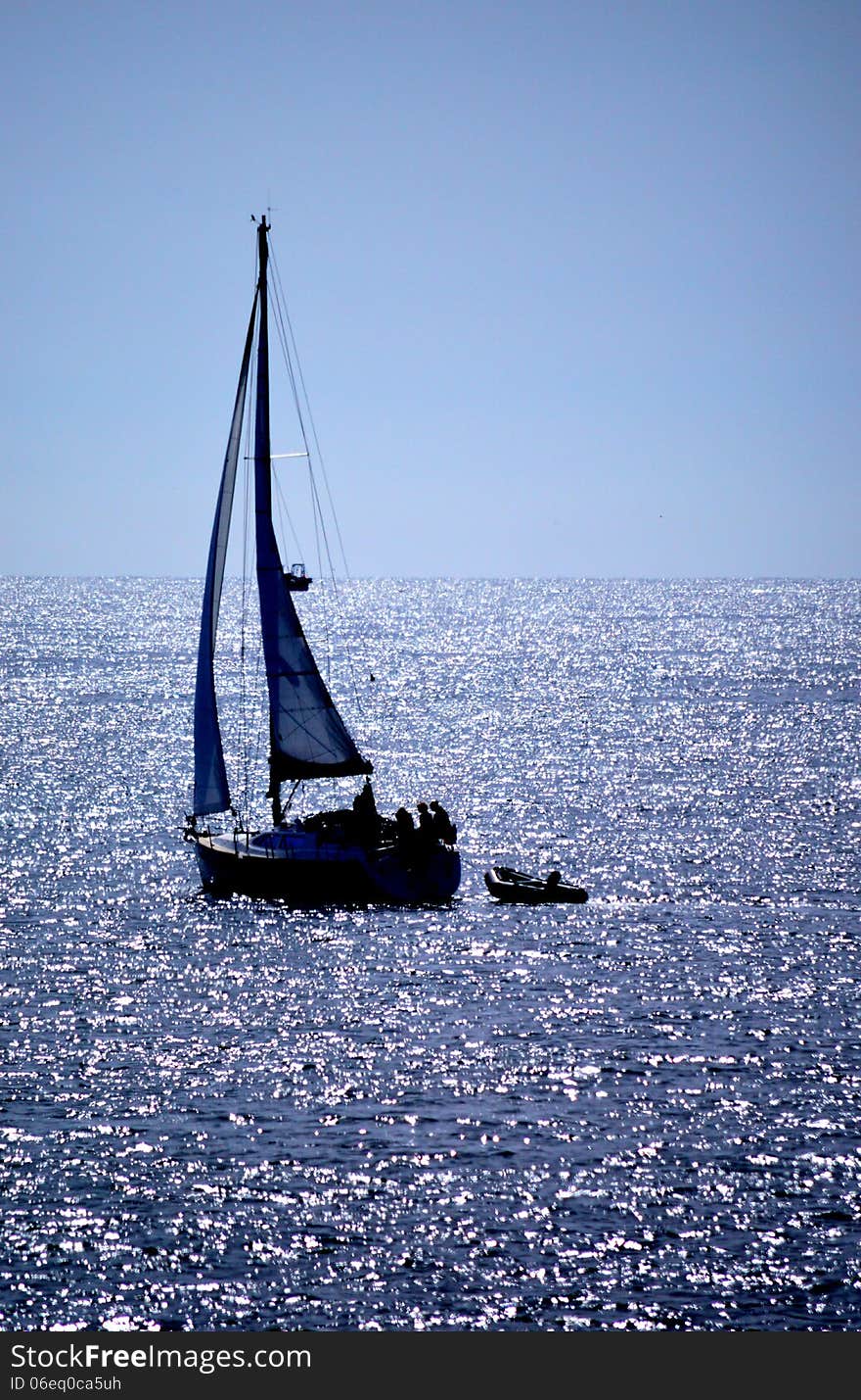 Sailing Silhouette