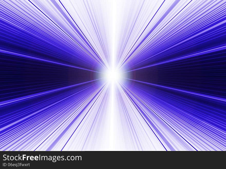 Ray of light abstract background