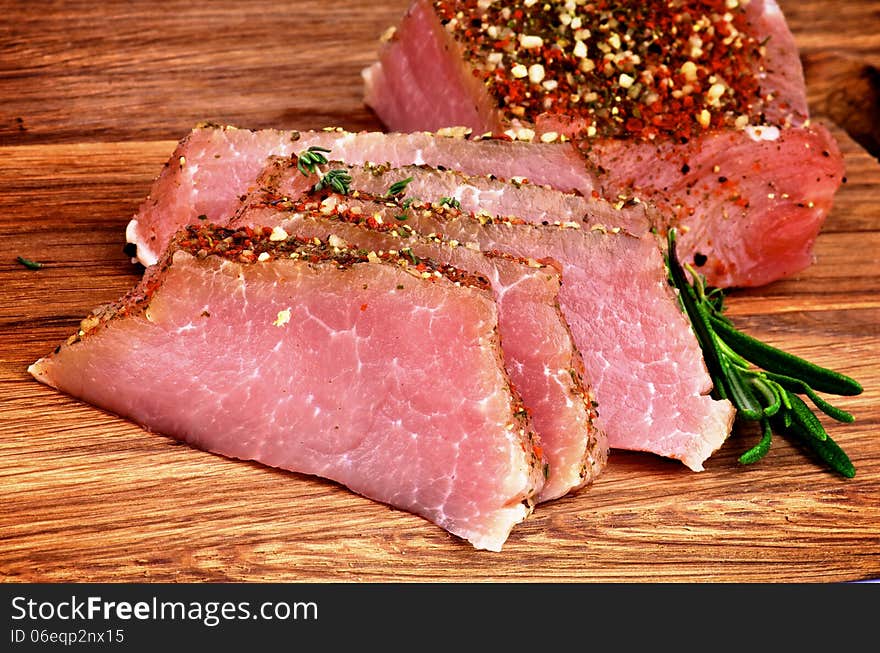 Sliced Roast Beef