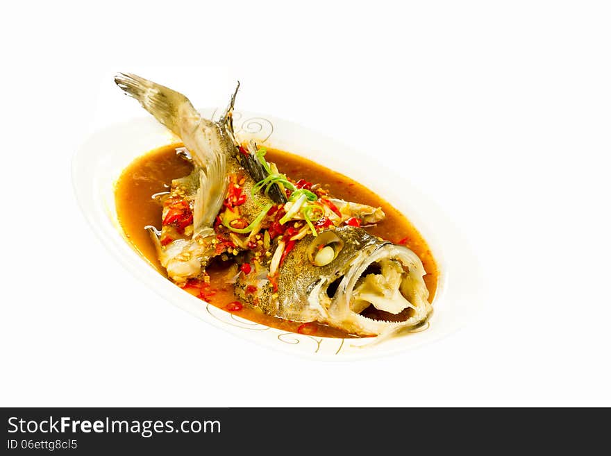 Steam fish