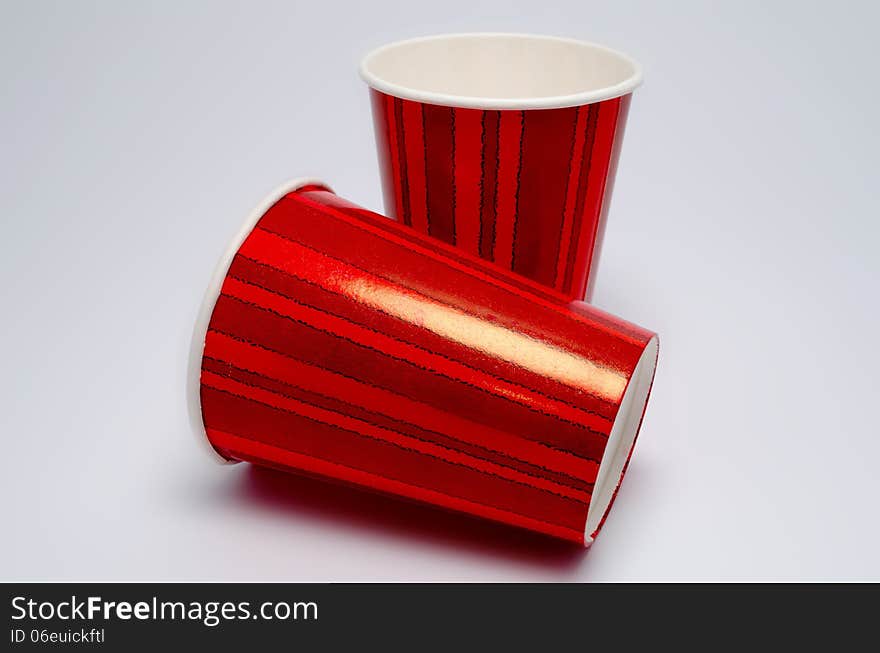 Red Cup on white