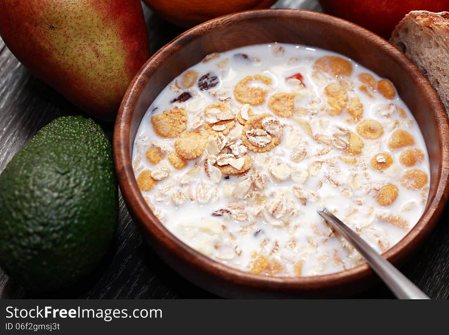 Bowl With Muesli