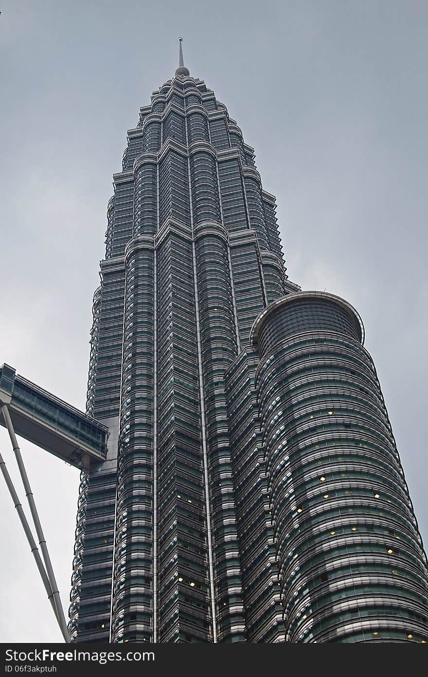 The Petronas Towers, also known as the Petronas Twin Towers (Malay: Menara Petronas, or Menara Berkembar Petronas) are twin skyscrapers in Kuala Lumpur, Malaysia. According to the Council on Tall Buildings and Urban Habitat (CTBUH)'s official definition and ranking, they were the tallest buildings in the world from 1998 to 2004 until surpassed by Taipei 101, but they remain the tallest twin buildings in the world. The buildings are the landmark of Kuala Lumpur with nearby Kuala Lumpur Tower.