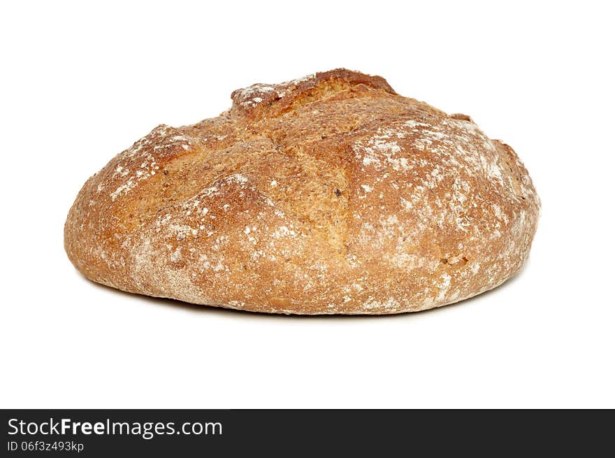 Fresh White Bread Isolated