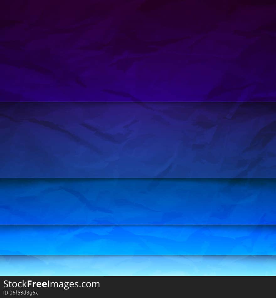 Abstract Blue Paper Rectangle Shapes Background