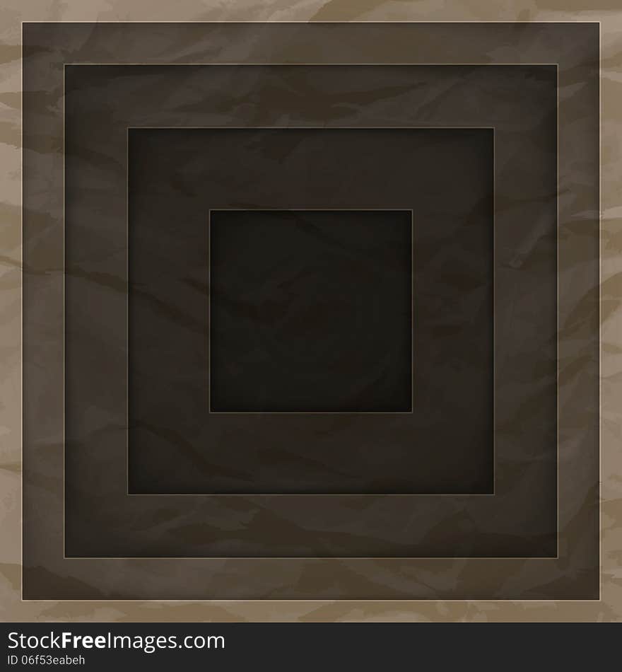 Abstract Background With Brown Paper Layers