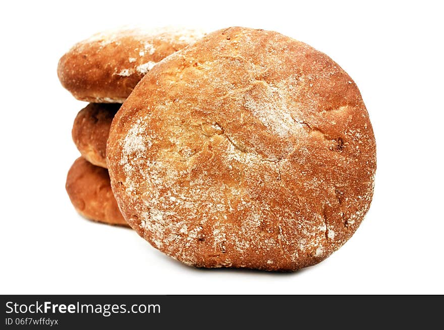 Fresh bread isolated